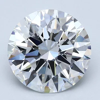 3.54ct D VS1 Rare Carat Ideal Cut Round Diamond