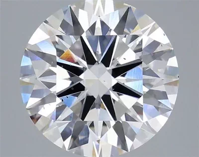 4.24ct F SI1 Rare Carat Ideal Cut Round Lab Grown Diamond