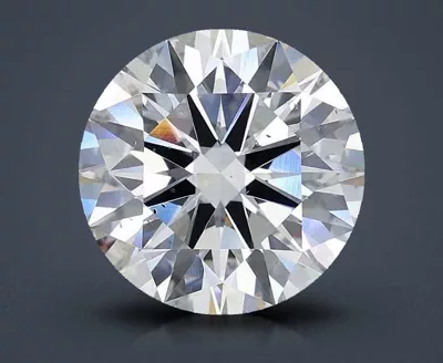 4.24ct F SI1 Rare Carat Ideal Cut Round Lab Grown Diamond