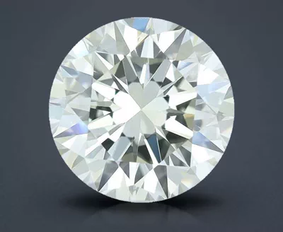 2.52ct K VVS2 Rare Carat Ideal Cut Round Diamond