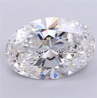 2.53ct D VVS1 Very Good Cut Oval Lab Grown Diamond