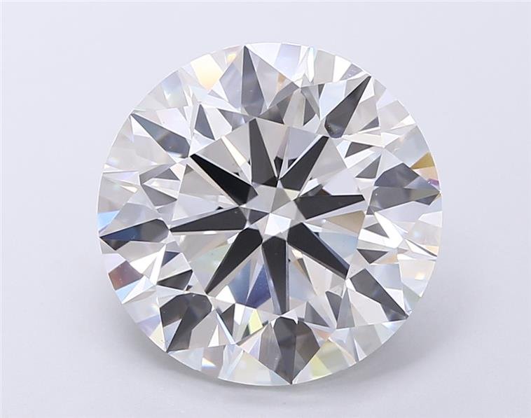 8.09ct F VS1 Excellent Cut Round Lab Grown Diamond