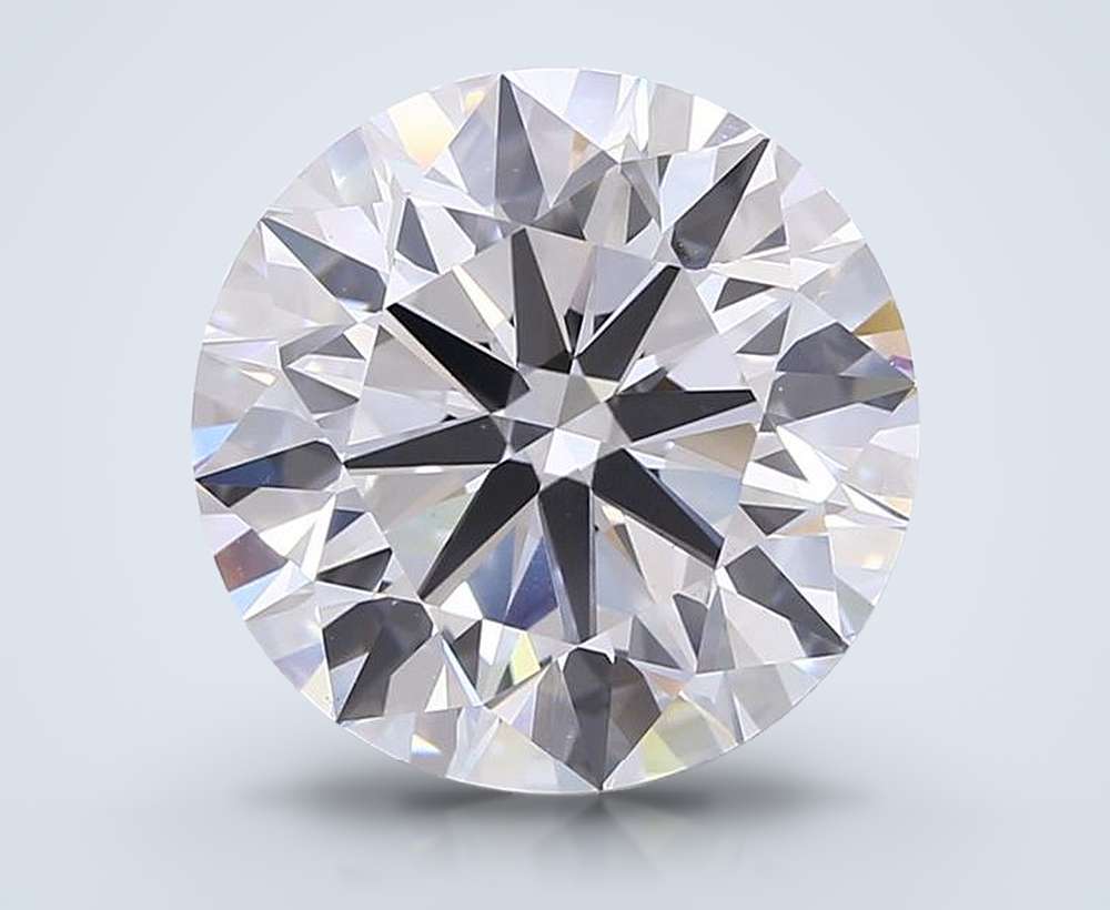 8.09ct F VS1 Excellent Cut Round Lab Grown Diamond