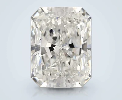 4.01ct J VS2 Rare Carat Ideal Cut Radiant Diamond