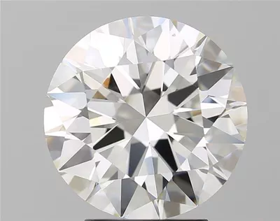 3.52ct I VS2 Rare Carat Ideal Cut Round Diamond