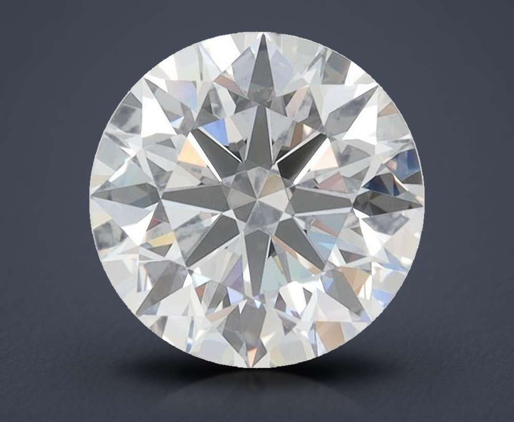 2.39ct D VVS1 Rare Carat Ideal Cut Round Lab Grown Diamond