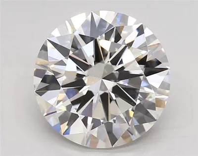 4.08ct F VS1 Excellent Cut Round Lab Grown Diamond