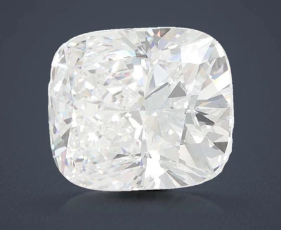 4.27ct D VVS2 Rare Carat Ideal Cut Cushion Lab Grown Diamond
