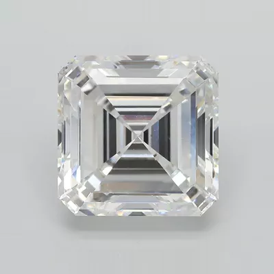 10.68ct F VVS2 Very Good Cut Asscher Lab Grown Diamond