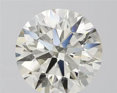 2.52ct J VS2 Rare Carat Ideal Cut Round Diamond