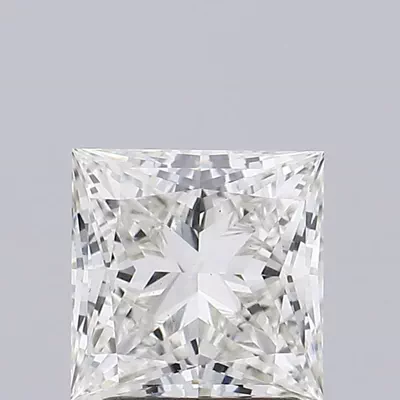 2.02ct H VS1 Rare Carat Ideal Cut Princess Lab Grown Diamond