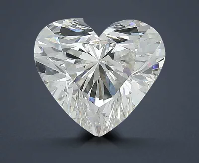 3.01ct J SI1 Rare Carat Ideal Cut Heart Diamond