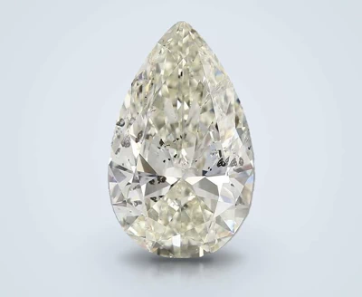 10.04ct K SI2 Rare Carat Ideal Cut Pear Diamond