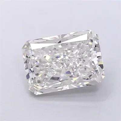 3.02ct F VVS2 Rare Carat Ideal Cut Radiant Lab Grown Diamond