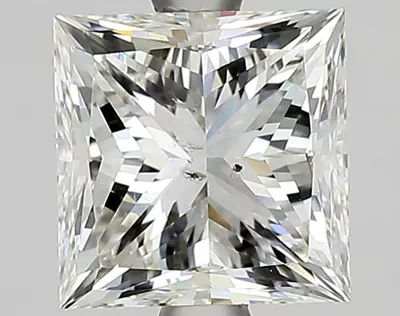 2.03ct K SI2 Very Good Cut Princess Diamond