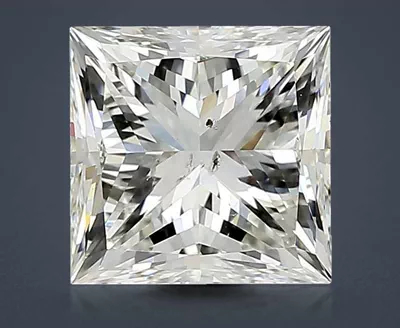 2.03ct K SI2 Very Good Cut Princess Diamond