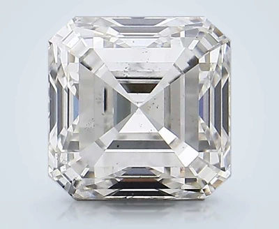 1.37ct H VS2 Rare Carat Ideal Cut Asscher Lab Grown Diamond