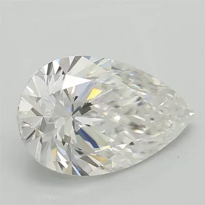 1.03ct E VS1 Rare Carat Ideal Cut Pear Lab Grown Diamond