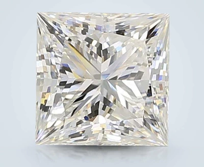 3.04ct F VS1 Rare Carat Ideal Cut Princess Lab Grown Diamond