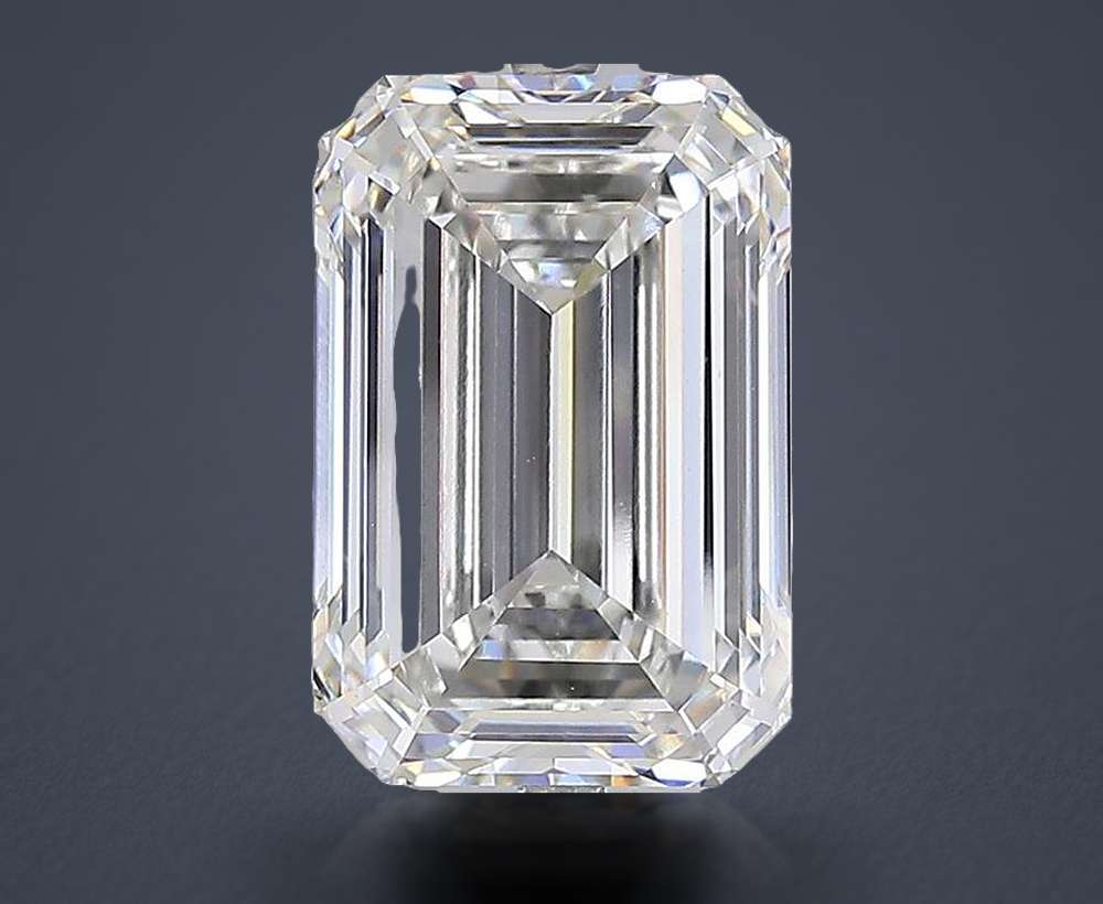 15.07ct G VS1 Rare Carat Ideal Cut Emerald Lab Grown Diamond