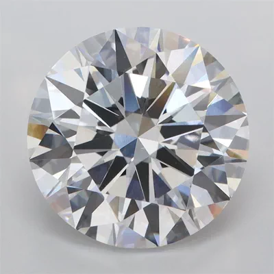 5.04ct E VVS2 Rare Carat Ideal Cut Round Lab Grown Diamond