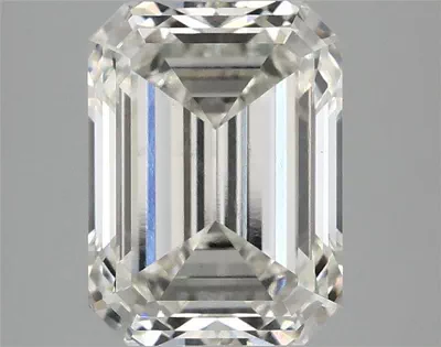 3.19ct H VS1 Excellent Cut Emerald Lab Grown Diamond