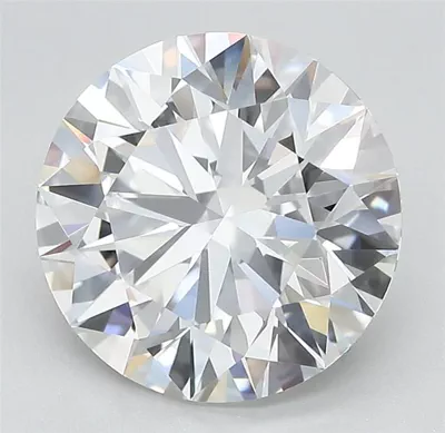 4.01ct D VVS1 Rare Carat Ideal Cut Round Lab Grown Diamond