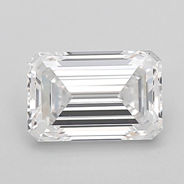 1.07ct D VVS1 Rare Carat Ideal Cut Emerald Lab Grown Diamond