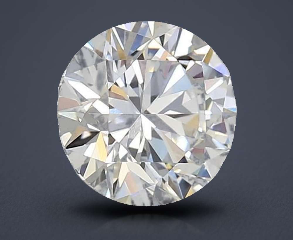 1.56ct D VVS2 Rare Carat Ideal Cut Round Lab Grown Diamond