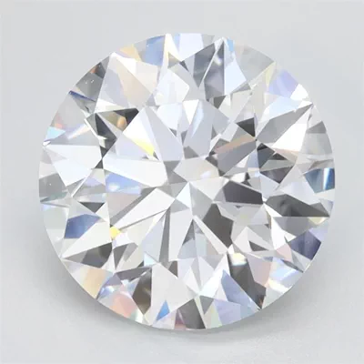 2.47ct D IF Rare Carat Ideal Cut Round Lab Grown Diamond