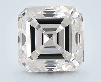 4.95ct F VS1 Rare Carat Ideal Cut Asscher Lab Grown Diamond