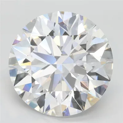 4.76ct D FL Rare Carat Ideal Cut Round Lab Grown Diamond