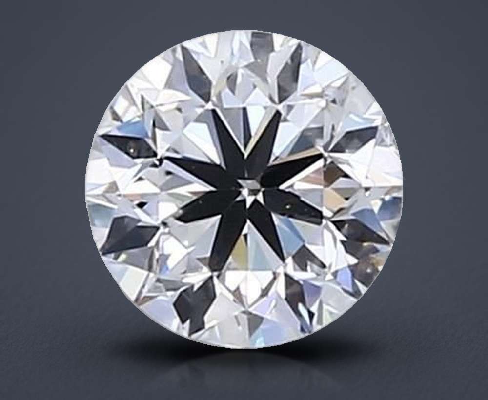 0.90ct D SI1 Good Cut Round Diamond
