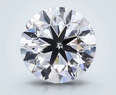 0.90ct D SI1 Good Cut Round Diamond