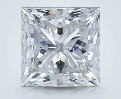 1.52ct I SI2 Rare Carat Ideal Cut Princess Diamond