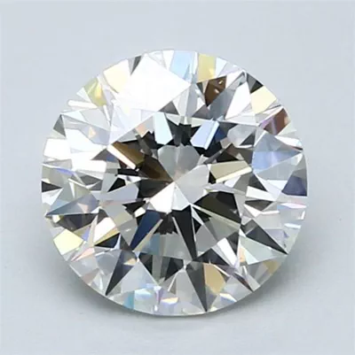2.02ct H VS2 Rare Carat Ideal Cut Round Diamond