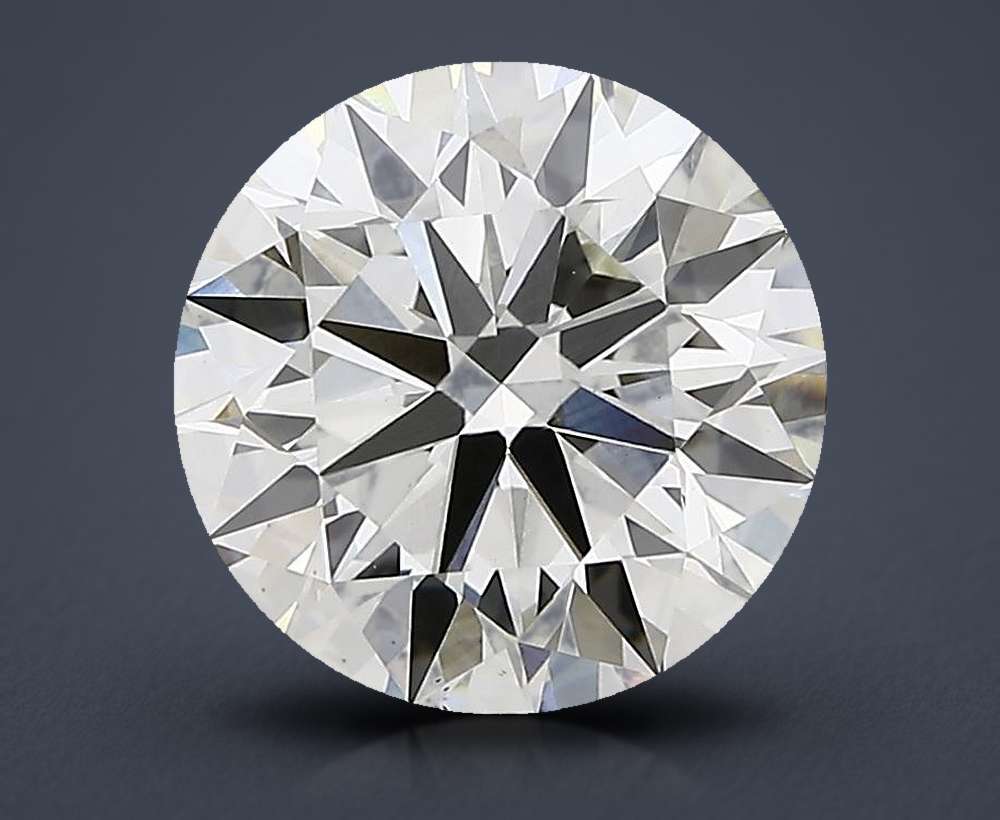 3.05ct J VS1 Rare Carat Ideal Cut Round Lab Grown Diamond