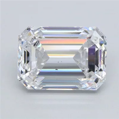 2.07ct D VS2 Excellent Cut Emerald Lab Grown Diamond