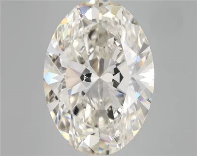 10.02ct H VS1 Rare Carat Ideal Cut Oval Lab Grown Diamond