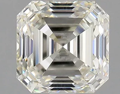 1.01ct J VS1 Rare Carat Ideal Cut Asscher Diamond