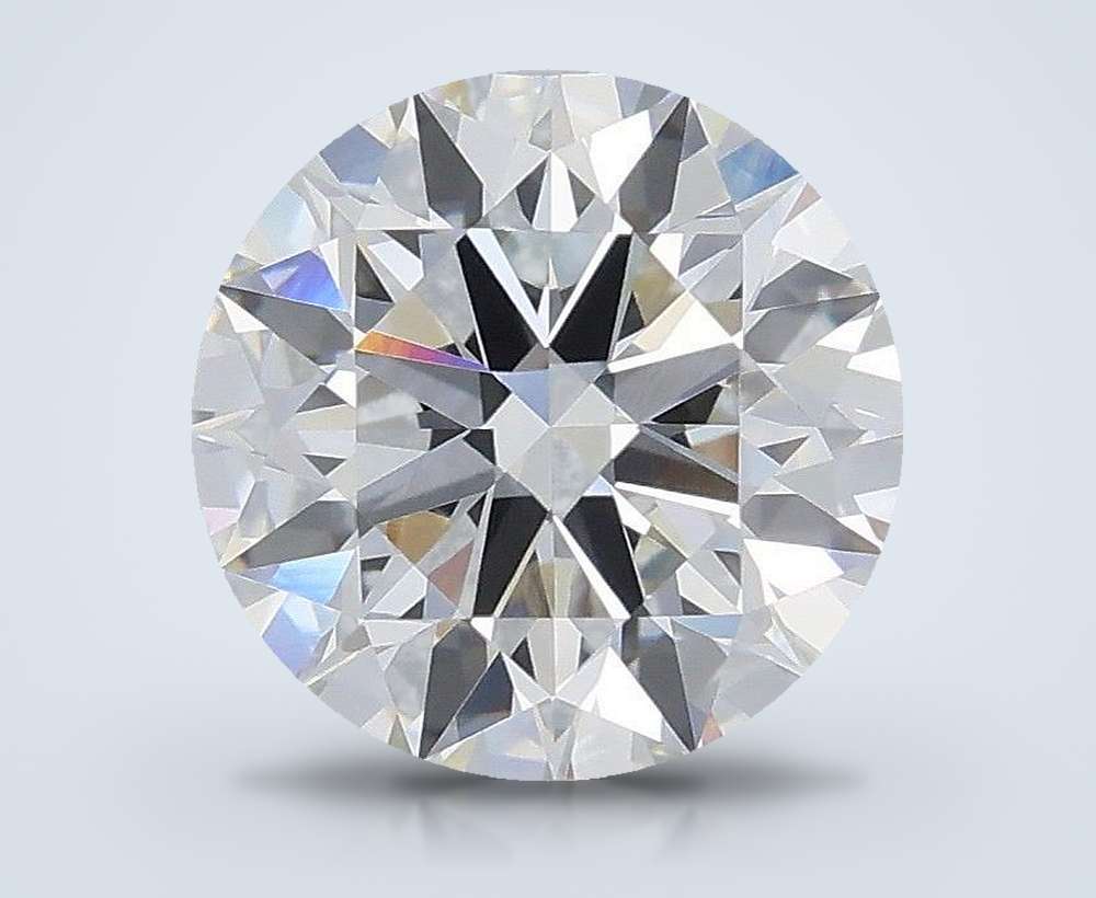 1.37ct G VVS2 Rare Carat Ideal Cut Round Lab Grown Diamond