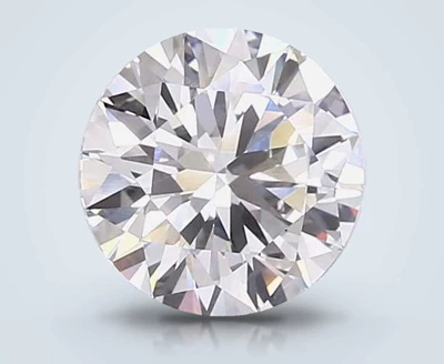 1.55ct D VS1 Rare Carat Ideal Cut Round Lab Grown Diamond