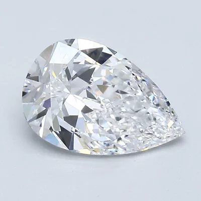 1.51ct D VS2 Very Good Cut Pear Diamond