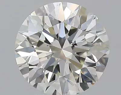 3.01ct J VVS2 Rare Carat Ideal Cut Round Diamond