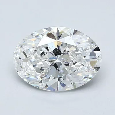 1.03ct E SI1 Rare Carat Ideal Cut Oval Diamond
