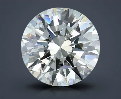 4.31ct J SI1 Rare Carat Ideal Cut Round Diamond