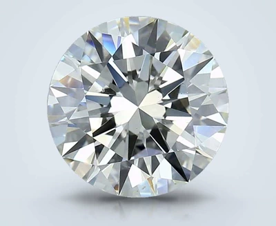 4.31ct J SI1 Rare Carat Ideal Cut Round Diamond