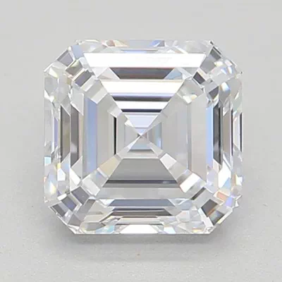 0.81ct D VVS2 Rare Carat Ideal Cut Asscher Lab Grown Diamond