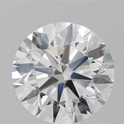 3.13ct D FL Rare Carat Ideal Cut Round Diamond