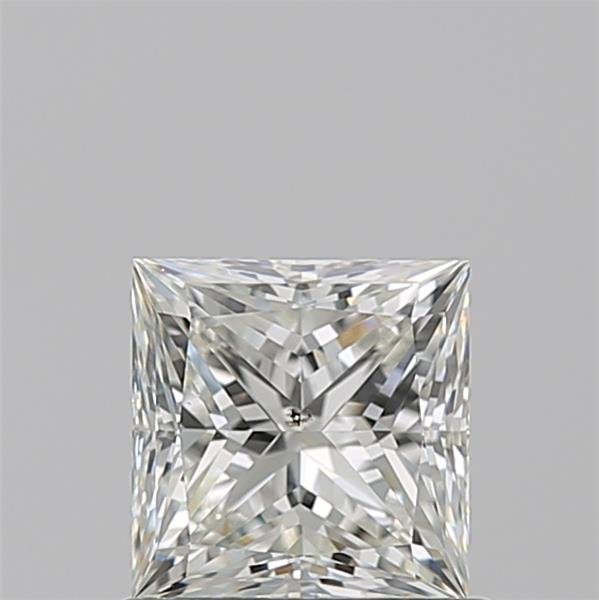 0.93ct J SI2 Rare Carat Ideal Cut Princess Diamond